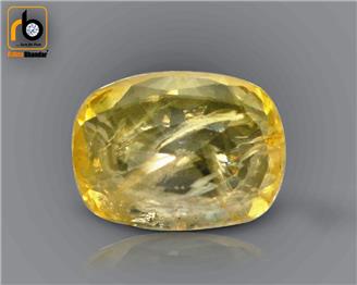 Natural Certified Yellow  Sapphire   4.36CTS-2920
